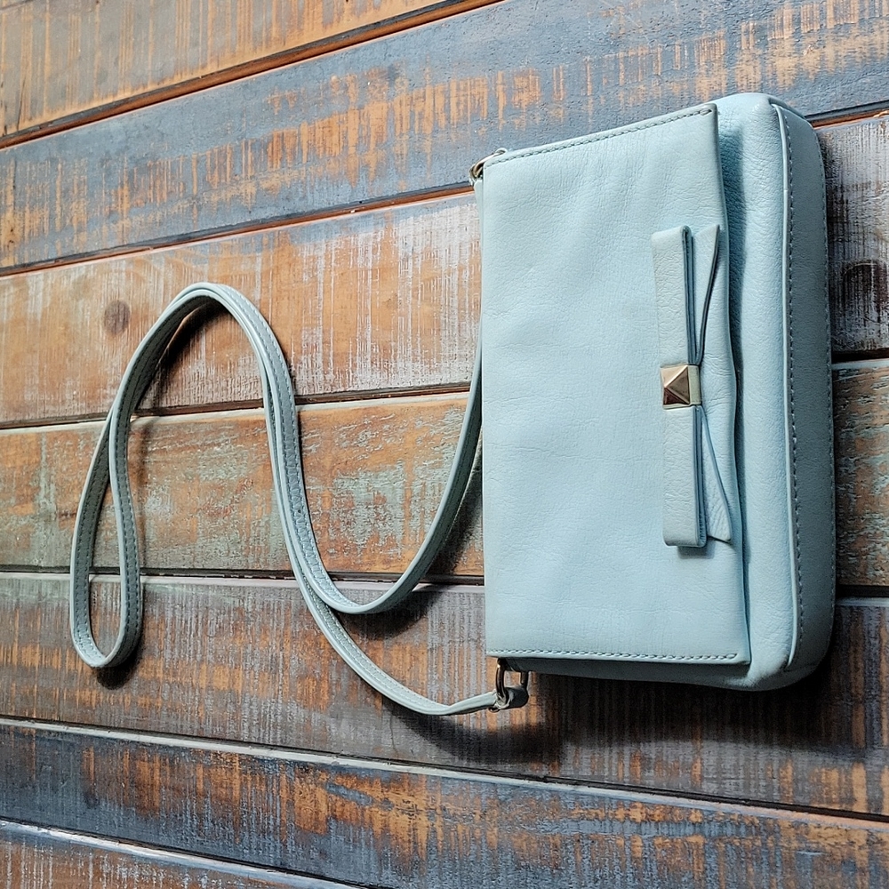 Kate Spade Baby Blue Carah Crossbody Purse